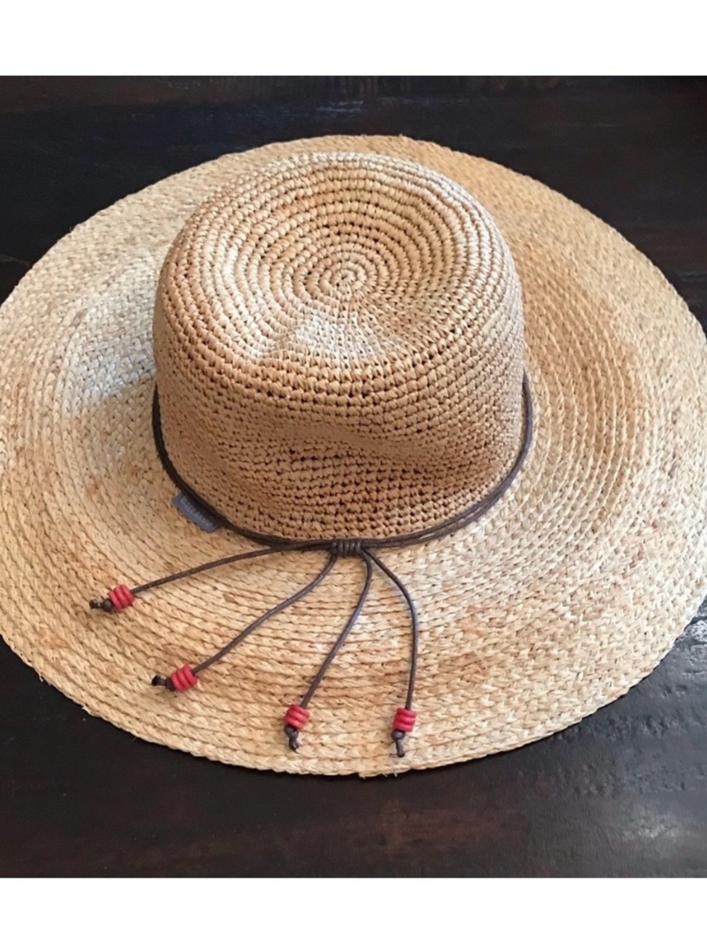 WALLAROO HAT CO Napa Straw Wide Brim Hat